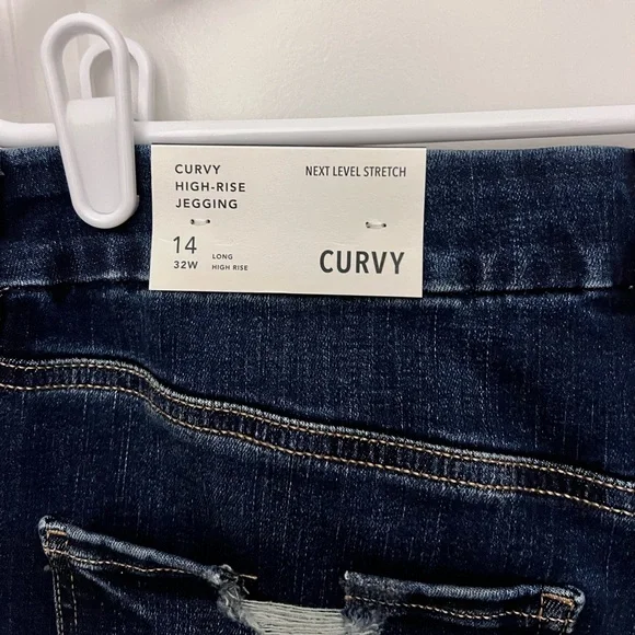 NWT Women’s AE Curvy High-Rise Jeggings - Picture 11 of 14